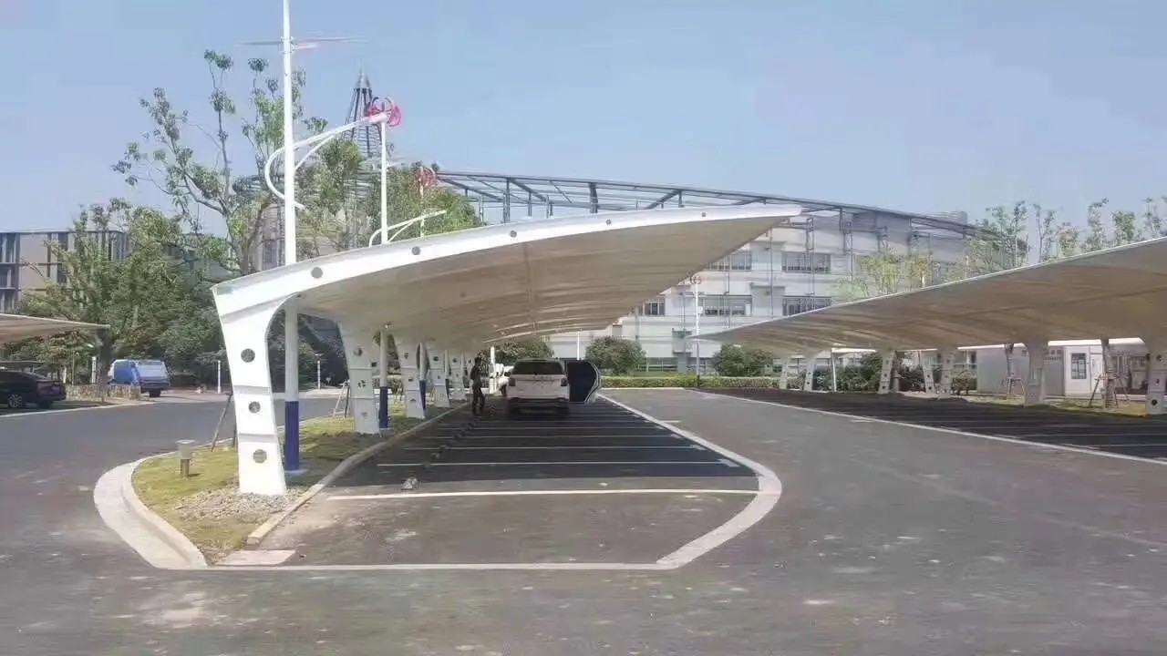 大石桥市膜结构车棚